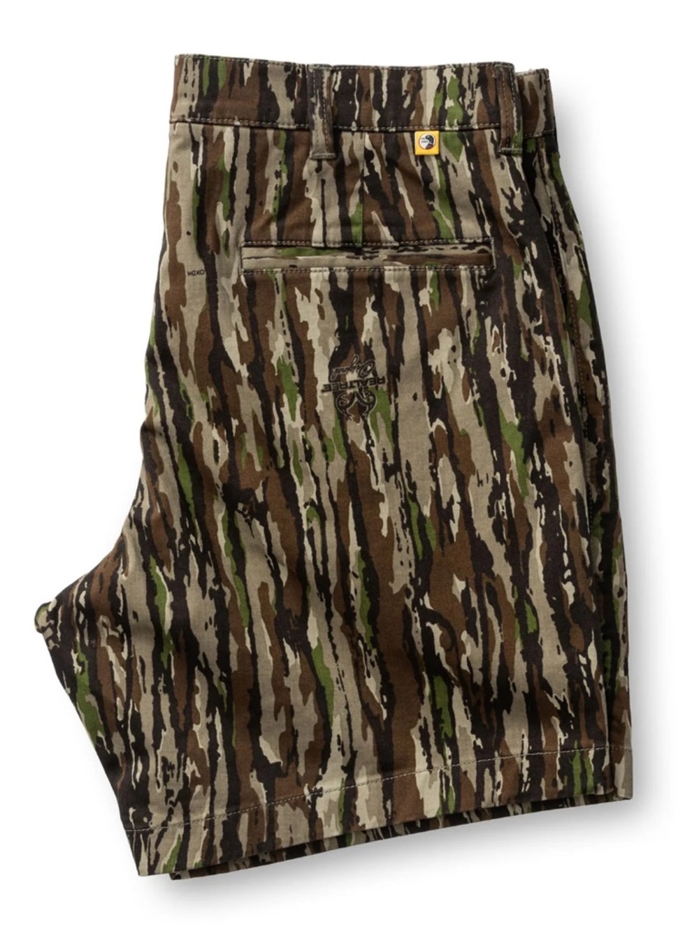 Duck Head Realtree Camo Print 7" Gold School Chino Shorts size 36 NWT
